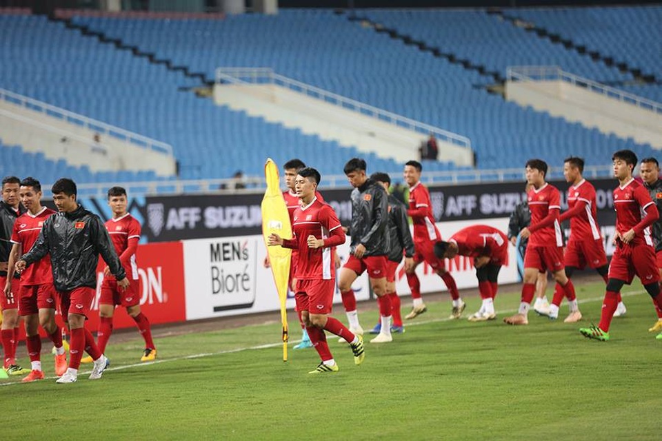 HLV Park Hang Seo nhận tin vui từ Quế Ngọc Hải - 6
Tinh thần toàn đội tuyển Việt Nam đang rất thoải mái