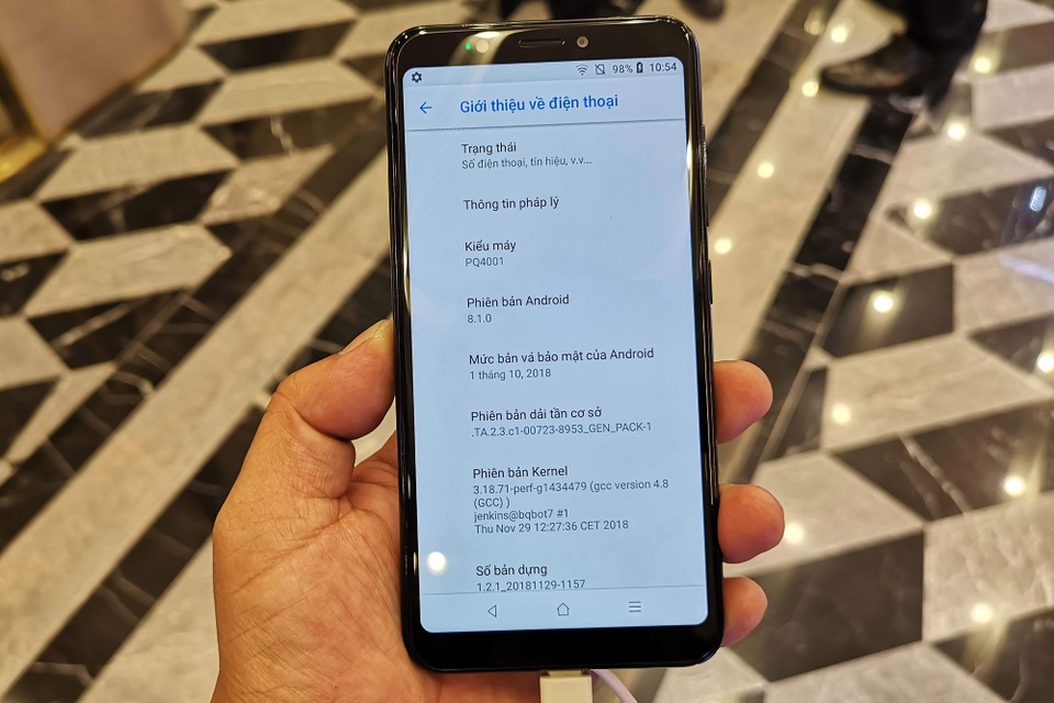 Cận cảnh smartphone rẻ nhất của Vsmart sắp bán tại Việt Nam - 6 Cận cảnh smartphone rẻ nhất của Vsmart sắp bán tại Việt Nam - 6