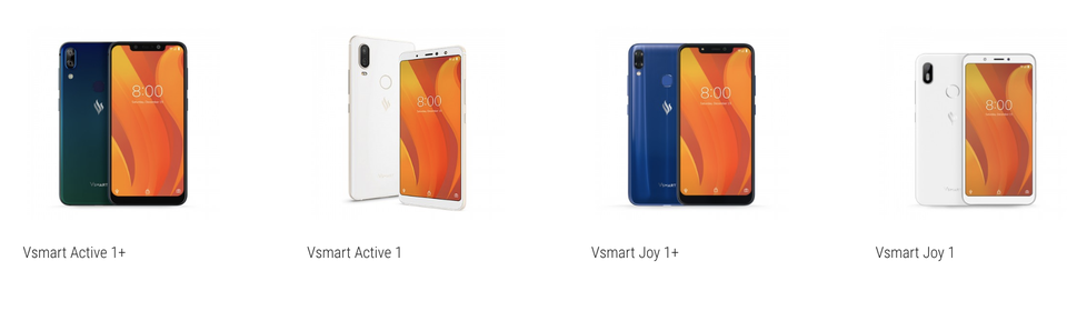 Cấu hình 4 smartphone Vsmart lộ toàn tập trước giờ G - 1 Các sản phẩm này đều đã xuất hiện trên các kệ hàng online ở nhà bán lẻ