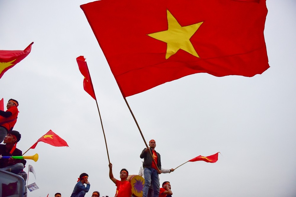 Không khí tại "chảo lửa" Mỹ Đình trước trận đại chiến Việt Nam-Malaysia - 13 Không khí tại "chảo lửa" Mỹ Đình trước trận đại chiến Việt Nam-Malaysia - 13