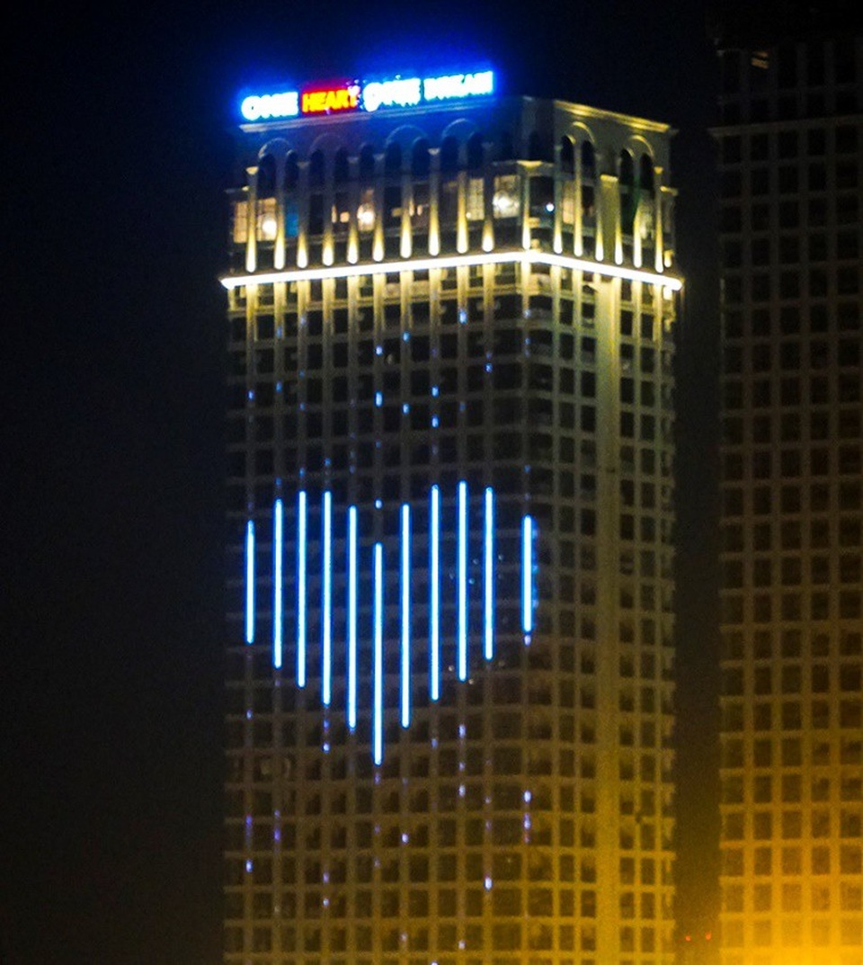 
Một trang trí giàu cảm xúc khác.
