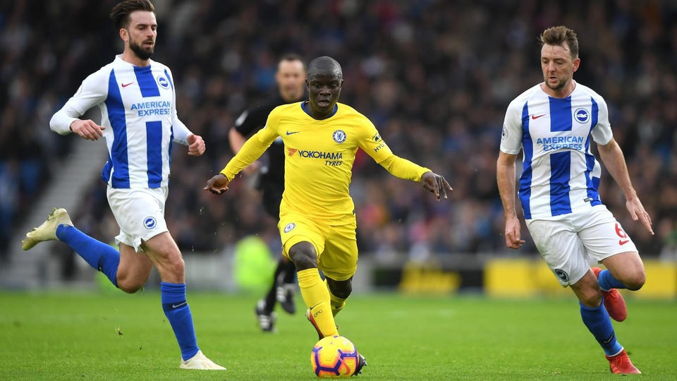 Brighton 1-2 Chelsea: Hazard, Pedro giúp đội khách thắng trận - 4 Brighton 1-2 Chelsea: Hazard, Pedro giúp đội khách thắng trận - 4