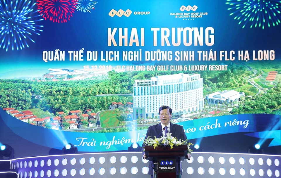 Khai trương FLC Hạ Long, quần thể du lịch có tầm nhìn toàn cảnh kỳ quan thế giới - 3 Ông Nguyễn Đức Long, Chủ tịch UBND tỉnh Quảng Ninh