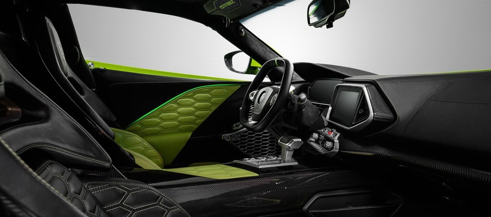 
Nội thất Zenvo TS1 GT
