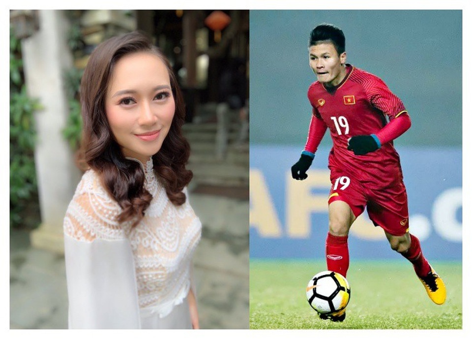 “Hoạ mi” Khánh Linh: “Quang Hải là “thành phần nguy hiểm” của Đội tuyển Việt Nam” - 2 Nữ ca sĩ “hoạ mi hót trong mưa” chia sẻ cô rất yêu dàn tuyển thủ quốc gia và có ấn tượng đặc biệt với Quang Hải.