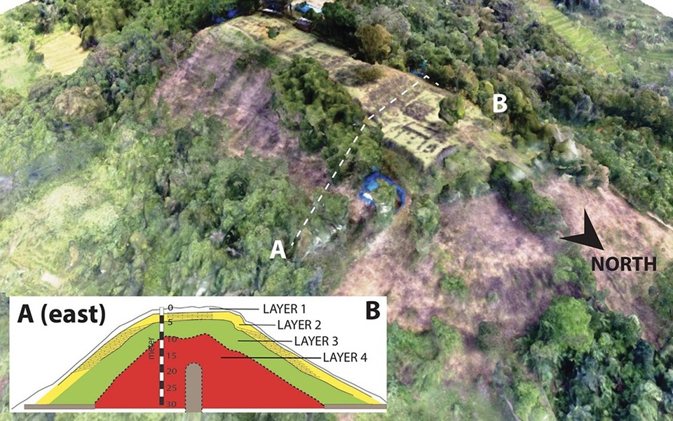 Phát hiện “Kim tự tháp” bí ẩn ở Indonesia - Ảnh 2. Phát hiện “Kim tự tháp” bí ẩn ở Indonesia - Ảnh 2.