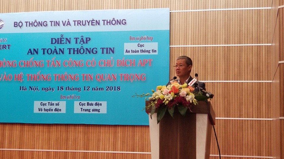 
Thứ trưởng Bộ Thông tin & Truyền thông Nguyễn Thành Hưng.
