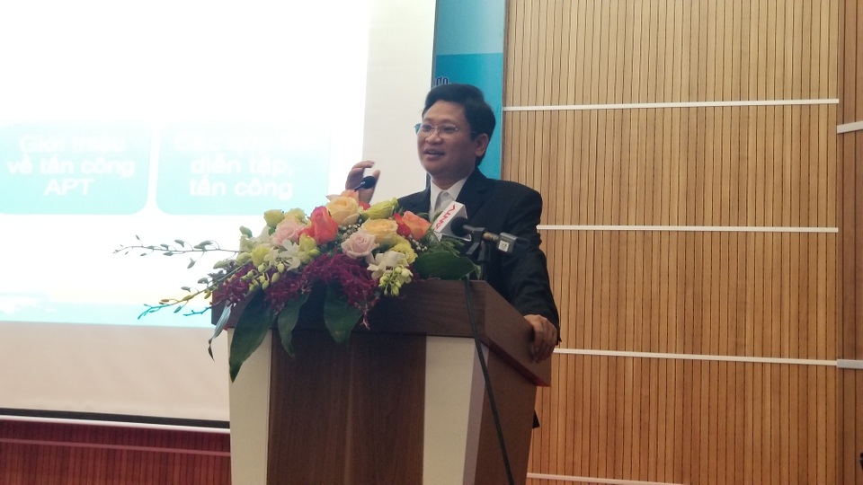 
Ông Nguyễn Khắc Lịch - Phó Giám đốc VNCERT, Trưởng ban tổ chức Diễn tập
