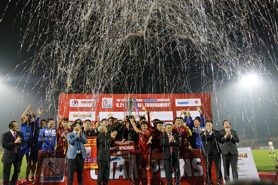Tuyển U21 Việt Nam đã xuất sắc giành ngôi vô địch