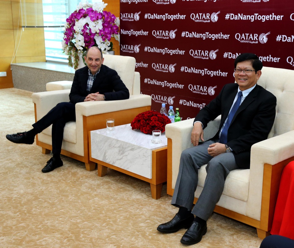 Qatar Airways lần đầu tiên hạ cánh tại Đà Nẵng, Việt Nam - 5 Qatar Airways lần đầu tiên hạ cánh tại Đà Nẵng, Việt Nam - 5