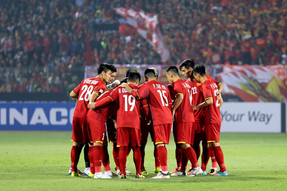 
Đội tuyển Việt Nam quyết giành kết quả khả quan trên sân Panaad
