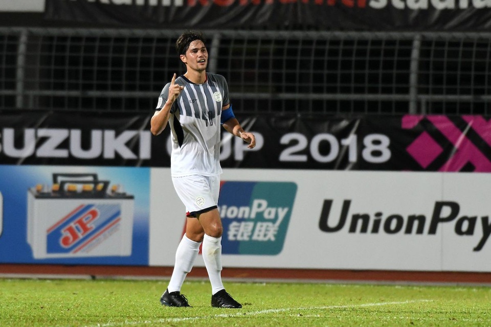 Các ngôi sao Philippines tự tin giành chiến thắng trước đội tuyển Việt Nam - 1
Phil Younghusband tự tin có thể ghi bàn vào lưới đội tuyển Việt Nam