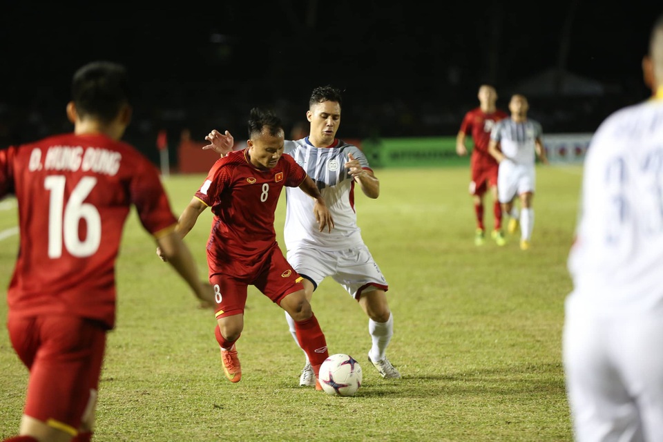 “Philippines không quá mạnh, nhưng bóng đá Việt Nam cần nhớ bài học năm 2014” - 2 Đội tuyển Việt Nam mạnh hơn so với Philippines (ảnh: Huyền Trang)