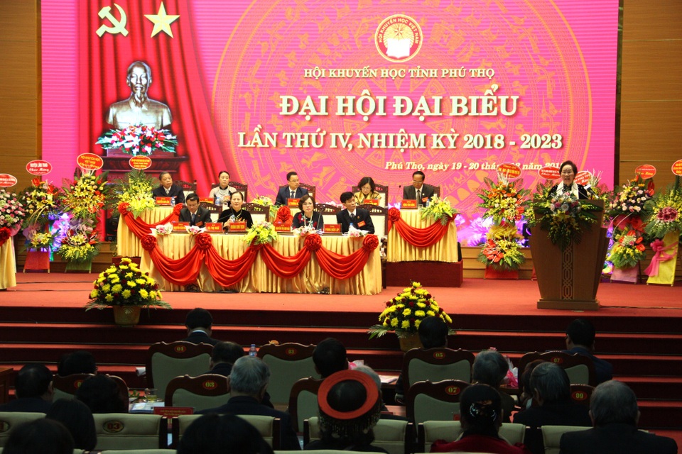 Đại hội Khuyến học Phú Thọ lần thứ IV: Hướng tới mỗi công dân là một công dân học tập - 1
Đại hội đại biểu Khuyến học tỉnh Phú Thọ lần thứ IV