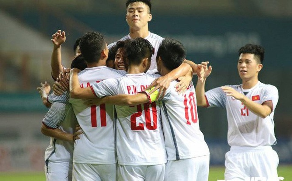 10 sự kiện thể thao Việt Nam nổi bật năm 2018 - 3
Olympic Việt Nam lần đầu tiên trong lịch sử vào bán kết môn bóng đá nam Asiad