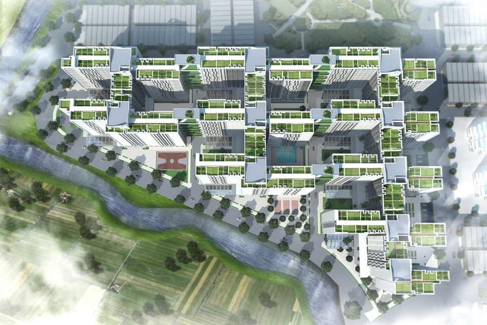 CUBIC Architects - Giải nhất cuộc thi thiết kế điển hình chung cư nhà ở xã hội cao tầng 2017 - Ảnh 4.