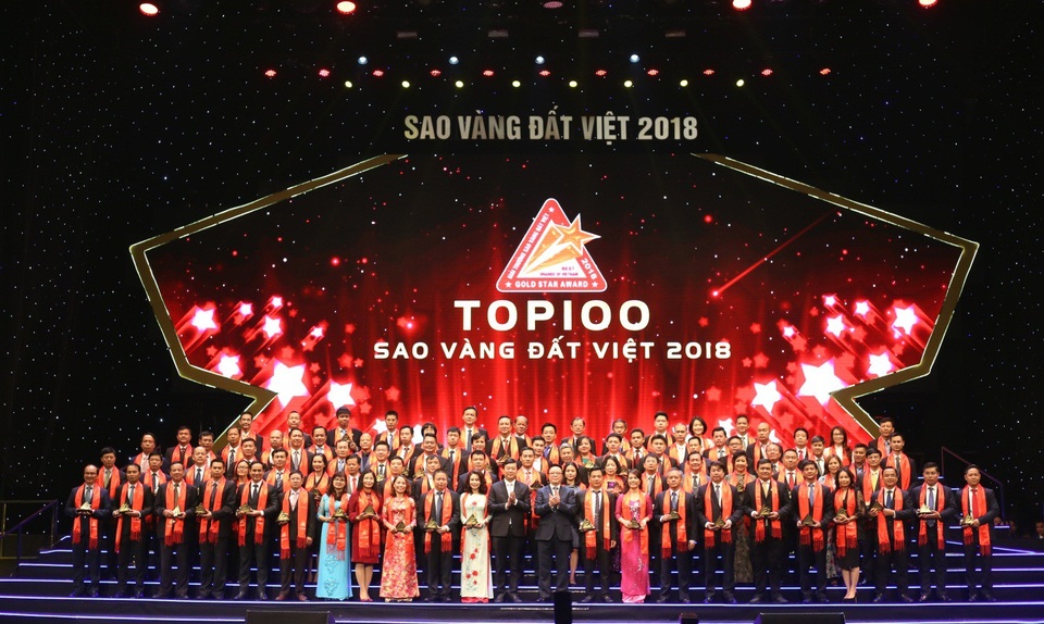 Các doanh nghiệp đạt giải thưởng Sao Vàng Đất Việt 2018 - Ảnh 3. Các doanh nghiệp đạt giải thưởng Sao Vàng Đất Việt 2018 - Ảnh 3.