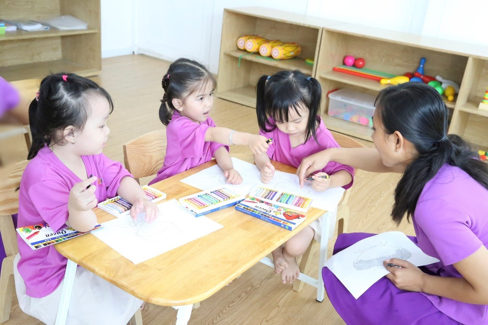Nghề giáo viên mầm non: “Quả ngọt” đến từ lòng kiên nhẫn và sự chắt chiu - Ảnh 2. Nghề giáo viên mầm non: “Quả ngọt” đến từ lòng kiên nhẫn và sự chắt chiu - Ảnh 2.