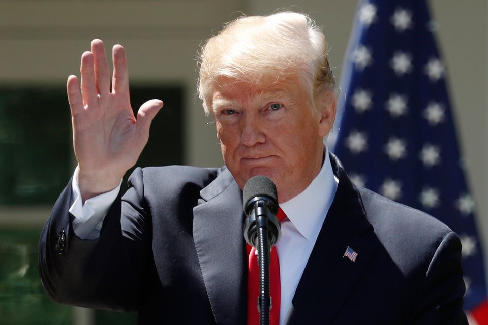 Ông Trump tiết lộ quốc gia thay Mỹ chi tiền tái thiết Syria - Ảnh 1. Ông Trump tiết lộ quốc gia thay Mỹ chi tiền tái thiết Syria - Ảnh 1.