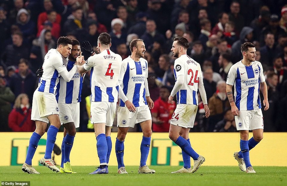 Brighton 1-1 Arsenal: Pháo thủ đánh rơi chiến thắng - Ảnh 2. Brighton 1-1 Arsenal: Pháo thủ đánh rơi chiến thắng - Ảnh 2.