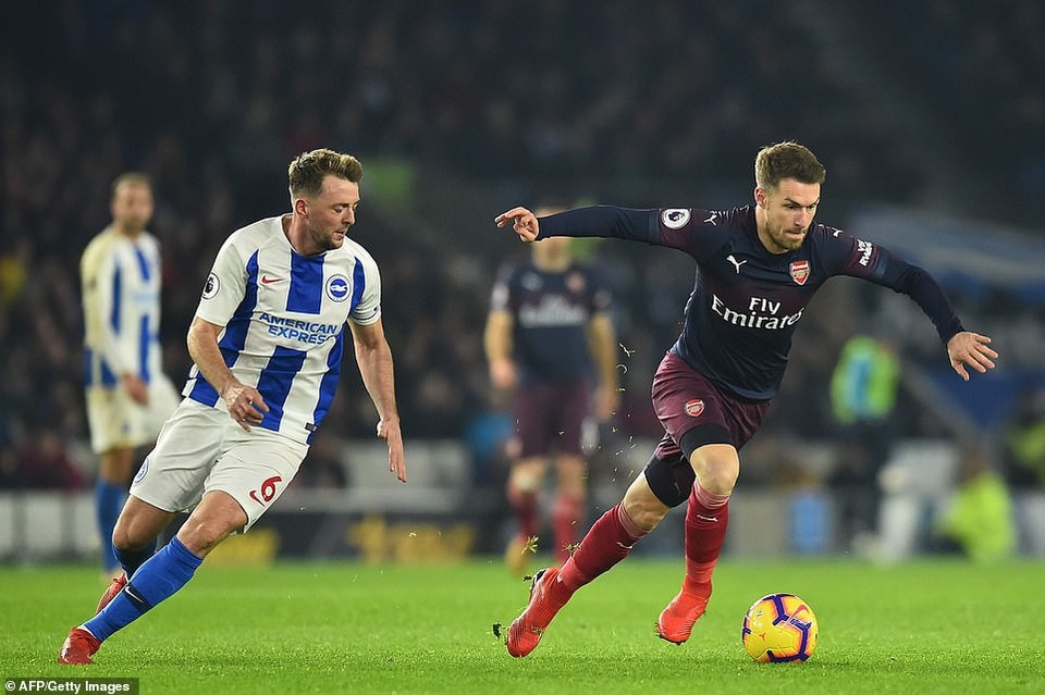 Brighton 1-1 Arsenal: Pháo thủ đánh rơi chiến thắng - Ảnh 5. Brighton 1-1 Arsenal: Pháo thủ đánh rơi chiến thắng - Ảnh 5.