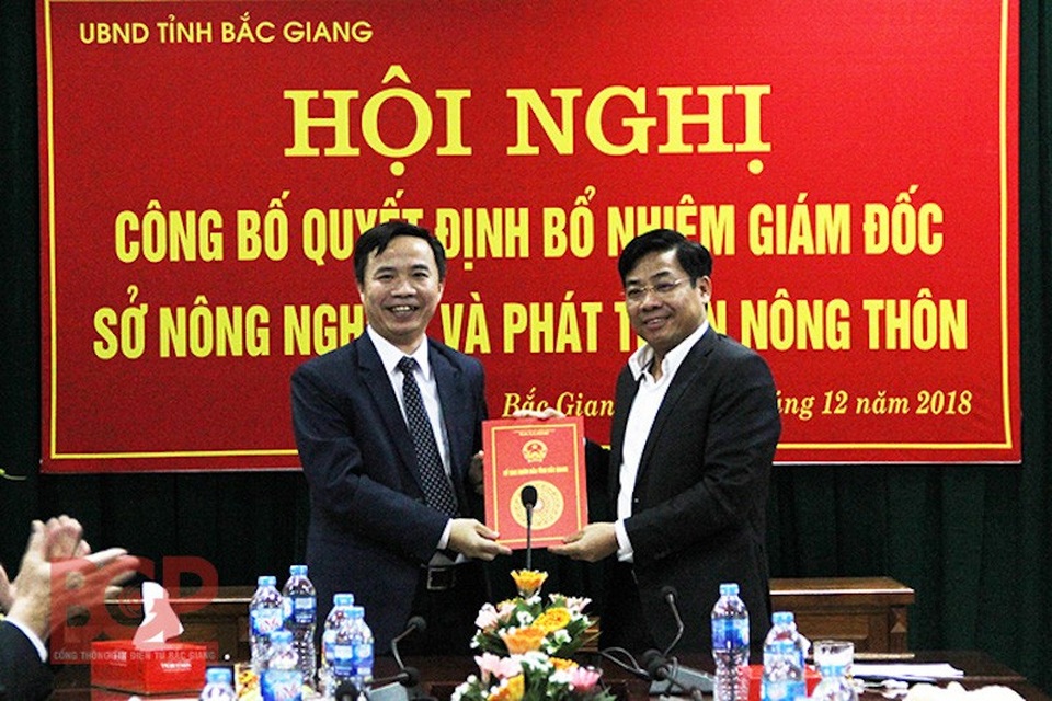Bổ nhiệm nhiều nhân sự tại các vị trí chủ chốt tại Bắc Giang - Ảnh 2. Bổ nhiệm nhiều nhân sự tại các vị trí chủ chốt tại Bắc Giang - Ảnh 2.