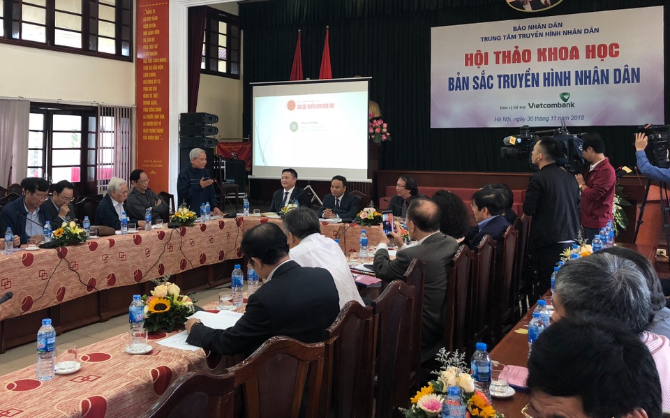 Phát huy bản sắc Truyền hình Nhân dân - 1
Quang cảnh buổi hội thảo.