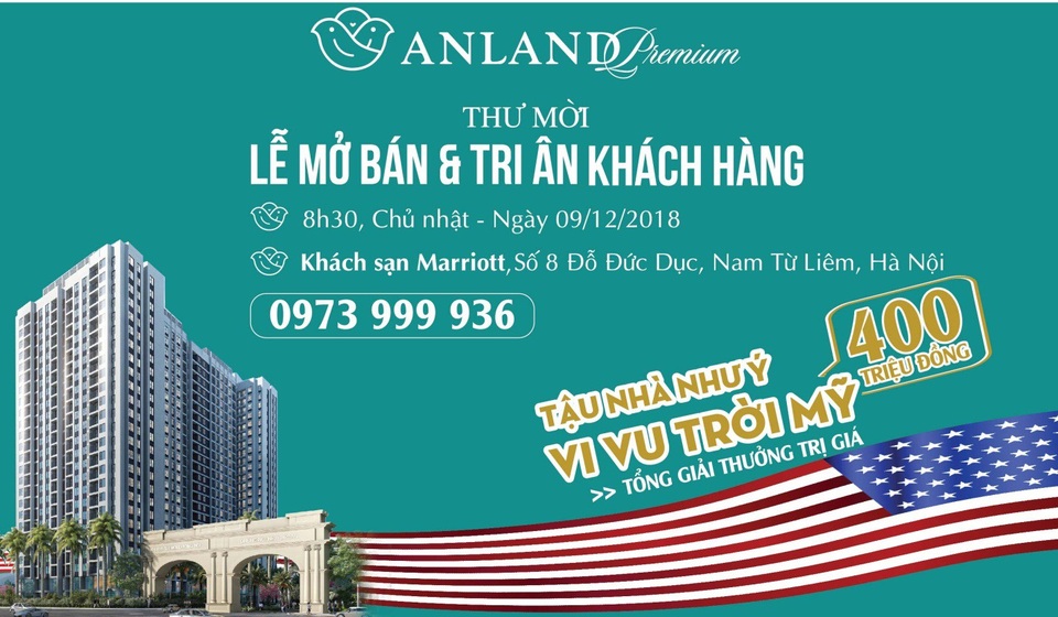 Tập đoàn Nam Cường mở bán và tri ân khách hàng dự án Anland Premium - 1