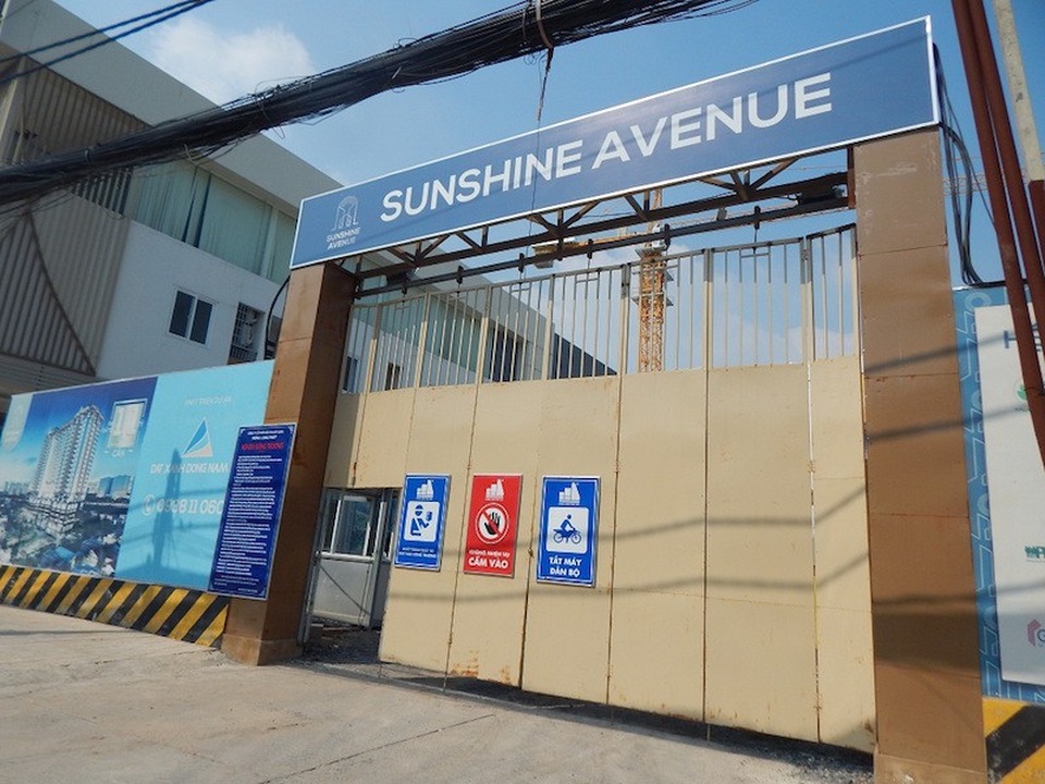 Khách hàng “tháo chạy” khỏi dự án vì cho rằng chủ đầu tư... bội tín - 1 Dự án Sunshine Avenue tọa lạc tại đường 41, phường 16, quận 8, TPHCM (Ảnh: Thái Minh)
