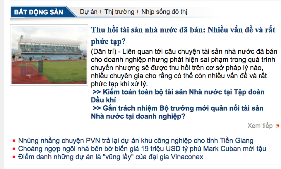 Dân trí ra mắt chuyên mục Bất động sản - 1