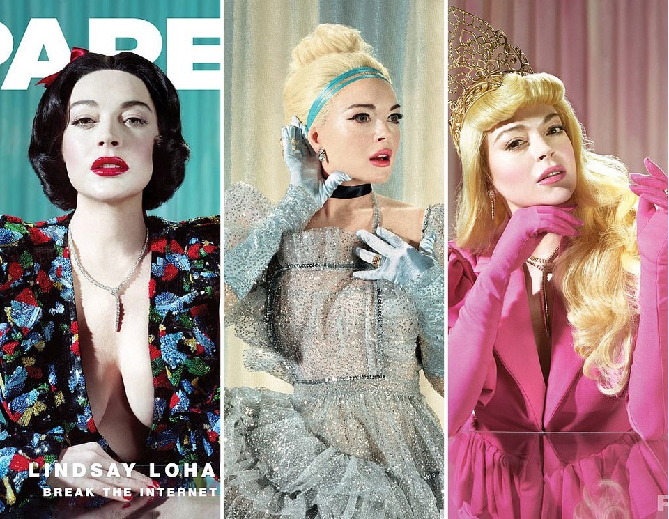 “Gái hư” Lindsay Lohan hóa thân thành... Bạch Tuyết, tự nhận mình “ngoan” - 1 
Nữ diễn viên Lindsay Lohan (32 tuổi) đã nhận lời thực hiện bộ ảnh và bài phỏng vấn chuyên sâu cho tờ tạp chí Paper với chủ đề “Break the Internet” (Phá đảo thế giới ảo).