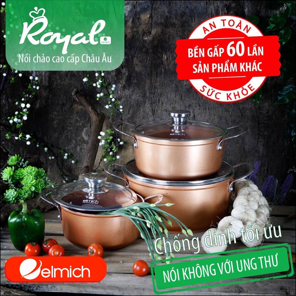 Phụ nữ Việt chuyển hướng sử dụng đồ bếp gia dụng an toàn - 2
Sản phẩm Elmich đang được những bà nội trợ có kiến thức đặt niềm tin về độ an toàn với sức khỏe