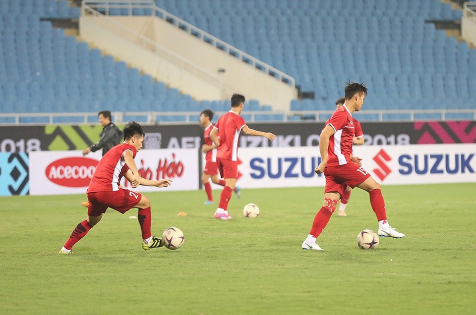 
Đội tuyển Việt Nam đã sẵn sàng cho trận đấu ở Mỹ Đình ngày mai
