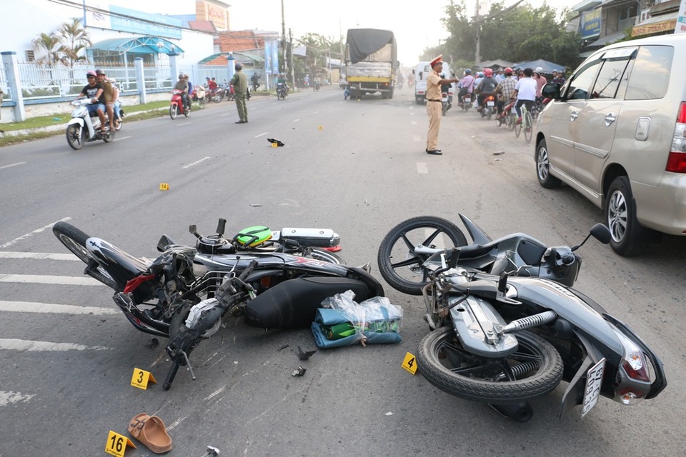 Hiện trường vụ tai nạn