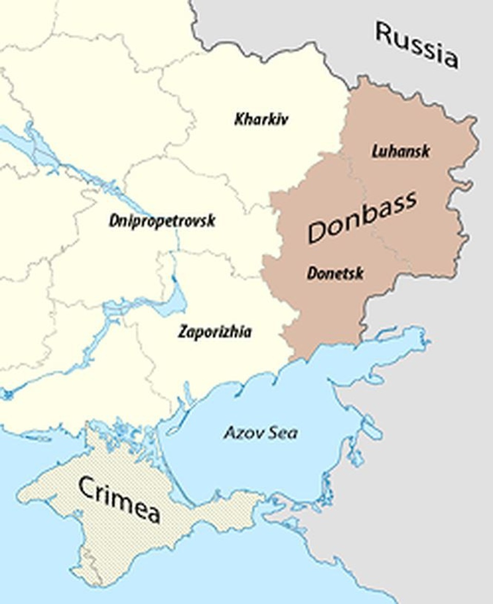 Nga từ chối trao đổi tù nhân với Ukraine - 2
Vùng Donbas, có nhiều người gốc Nga sinh sống, là tâm điểm xung đột giữa chính phủ Ukraine và những người muốn ly khai (bản đồ: wikipedia)