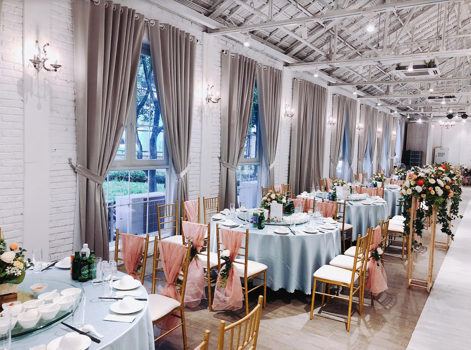 Không gian tiệc cưới như cổ tích với Trống Đồng Palace Linh Đàm Park - 2 Không gian tiệc cưới như cổ tích với Trống Đồng Palace Linh Đàm Park - 2