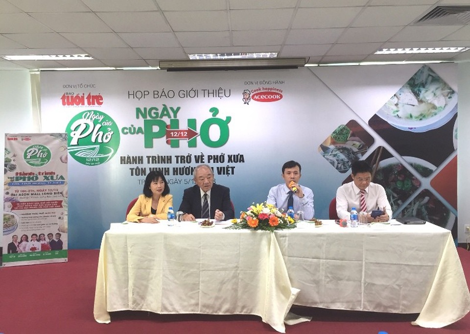 Phở Việt cần phải "bước ra" thế giới như Sushi Nhật hay Pizza Ý - 1 Ban tổ chức “Ngày của Phở” giới thiệu về sự kiện.