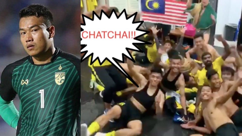 
Các cầu thủ Malaysia chế nhạo Chatchai Budprom
