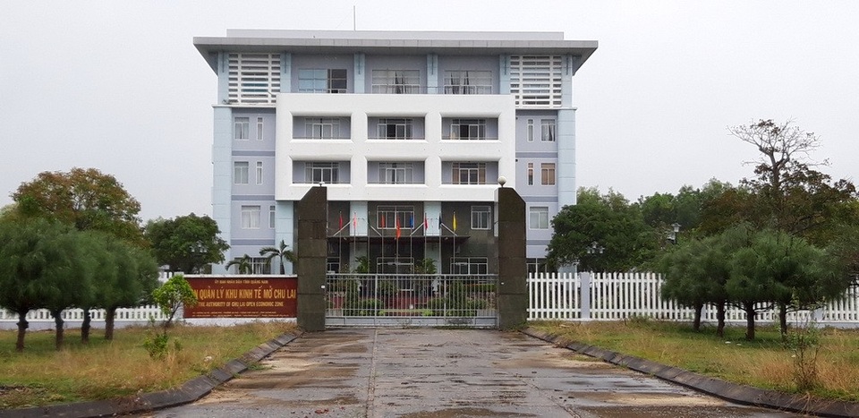 Trưởng BQL Khu Kinh tế mở Chu Lai bất ngờ xin nghỉ việc - 2 Trụ sở Ban quản lý Khu Kinh tế mở Chu Lai, nơi ông Diện làm Trưởng Ban