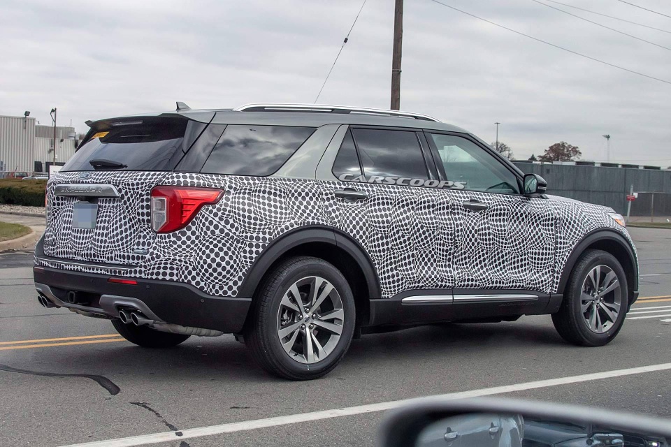 Hé lộ hình ảnh nội thất Ford Explorer thế hệ mới - 8 Hé lộ hình ảnh nội thất Ford Explorer thế hệ mới - 8