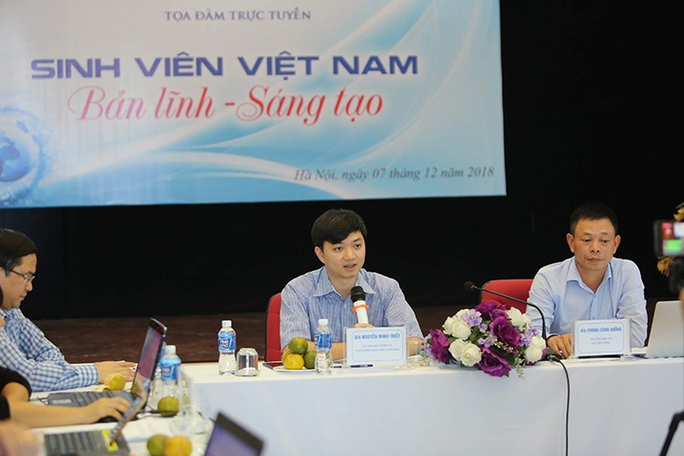 Thủ lĩnh sinh viên phải bản lĩnh, sáng tạo để tạo ra phong trào phù hợp với thực tiễn - 5 Nguyễn Minh Triết, Trưởng Ban Thanh niên trường học Trung ương Đoàn, Phó Chủ tịch thường trực Trung ương Hội Sinh viên Việt Nam