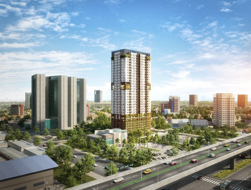 Căn hộ trung tâm diện tích nhỏ, giải pháp nhà ở cho cư dân thành thị - 2 FLC Green Apartment tọa lạc tại phường Mỹ Đình, khu vực phát triển sầm uất của phía Tây Hà Nội