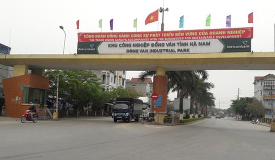 Làm rõ tố cáo Phó chủ tịch tỉnh ký quyết định bất lợi cho doanh nghiệp - 1 Khu công nghiệp Đồng Văn, huyện Duy Tiên, tỉnh Hà Nam (Ảnh: CTV).