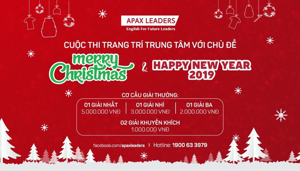 Ưu đãi lớn mừng Giáng sinh vui tại Apax Leaders - 2
Cuộc thi trang trí Giáng sinh và Năm mới đang diễn ra hào hứng tại hệ thống trung tâm.