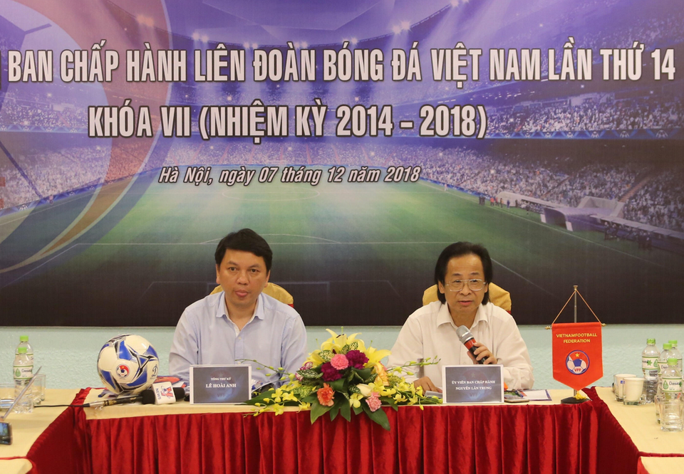 Cựu tiền đạo Lê Công Vinh không tranh cử ghế Ban chấp hành VFF - 1
Đại hội VFF sẽ diễn ra vào ngày mai (8/12)