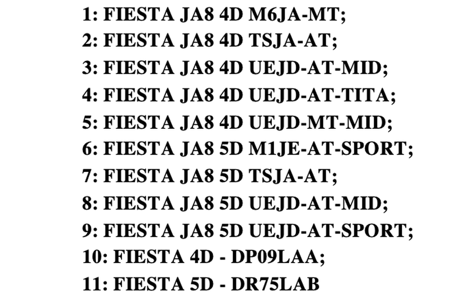 Sau Ranger, đến lượt Ford Fiesta cũng bị triệu hồi tại Việt Nam - 2 Sau Ranger, đến lượt Ford Fiesta cũng bị triệu hồi tại Việt Nam - 2