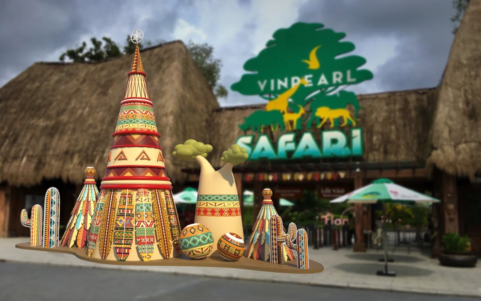 Festive Wonderland – Lễ hội thần tiên tại xứ sở Vinpearl Land - 8
Đón Giáng sinh theo phong cách Châu Phi thực thụ tại Vinpearl Safari Phú Quốc
