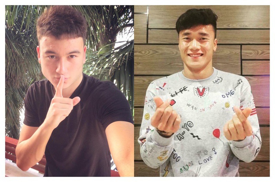 Không chỉ thu hút với hình ảnh trên sân bóng, ngoài đời Bùi Tiến Dũng và “Lâm Tây” đều là “soái ca” trong mắt chị em bởi sở hữu ngoại hình điển trai.