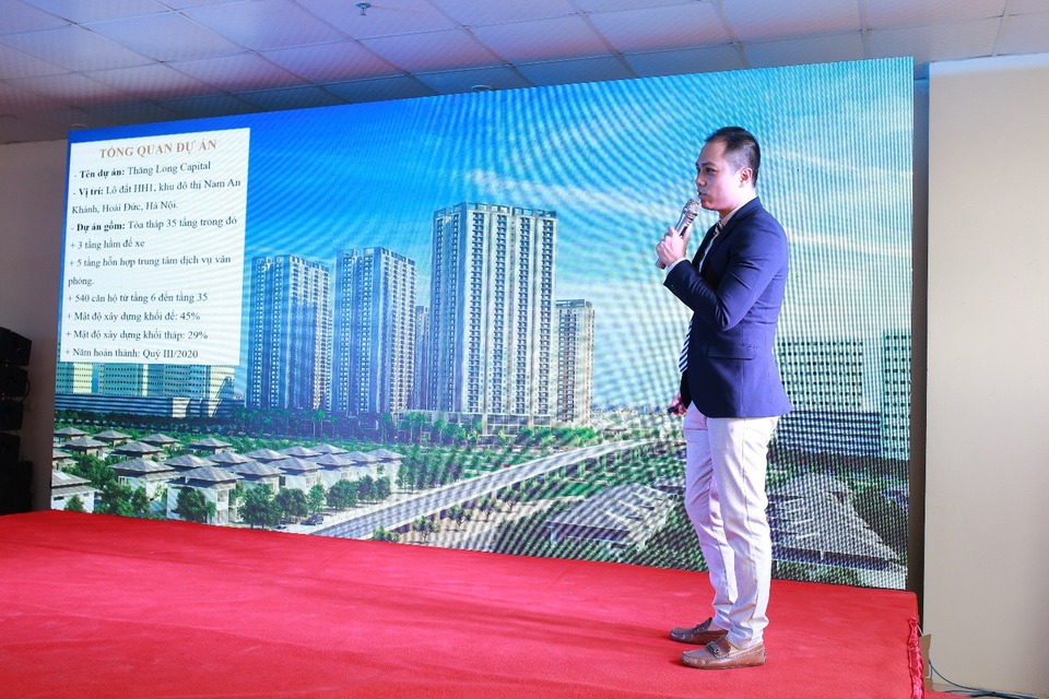 Hơn 400 chuyên viên tư vấn tham gia sự kiện “Kickoff – Giới thiệu dự án Thăng Long Capital” - 3 Đại diện Triệu Phú Group chia sẻ thông tin dự án tại sự kiện