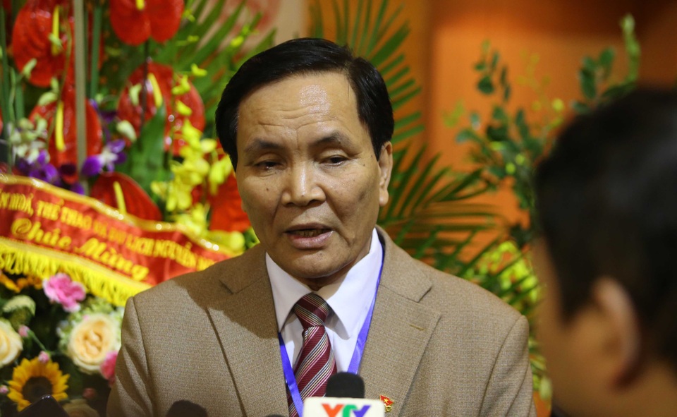 Chủ tịch VFF Lê Khánh Hải: “Tôi tự hào vì được mọi người tín nhiệm” - 2
Tân Phó Chủ tịch phụ trách tài chính Cấn Văn Nghĩa khẳng định sẽ tăng nguồn thu cho VFF - Ảnh: Gia Hưng